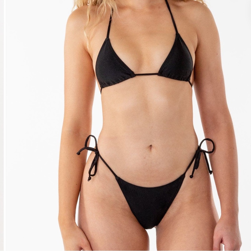 Black String Bikini - image 1